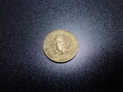 Pokemon Card Banpresto 1997 Promo Game Coin Gold Charmander #1 - Image 1