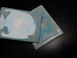 Pokemon Bandai Promo Waterproof Bathroom Menko Card x2 Dialga & Palkia #34 - Image 10
