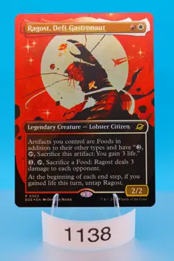 MTG Ragost, Deft Gastronaut (Borderless) Edge of Eternities Foil #300 - Image 1
