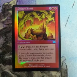 Mtg Dragon Rest Place Old Frame Foil English - Image 1