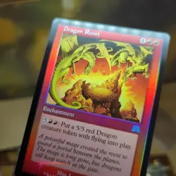 Mtg Dragon Rest Place Old Frame Foil English - Image 3