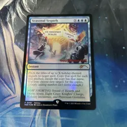 Mtg Foil Seasonal Sequels Holiday Promo Cards - Image 1