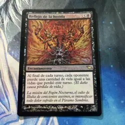 Mtg Foil Wound Reflection Shm Black R - Image 1
