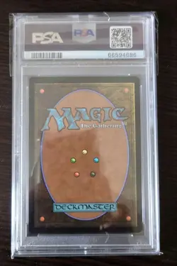 Mtg Great Magician'S Amulet Foil Old Frame Psa8 - Image 2