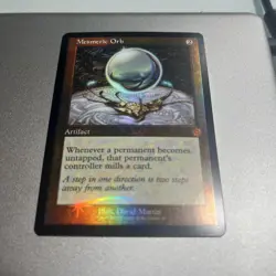 Mtg Foil Old Frame Hypnosis Jewel/Mesmeric Orb Brr English - Image 1