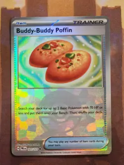 Buddy-Buddy Poffin (Pokeball Reverse), Prismatic Evolutions, Pokemon TCG - NM/M - Image 1
