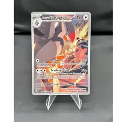Pokemon tcg Ascended Heroes Larry's Staraptor 249/217 illustration rare English - Image 1