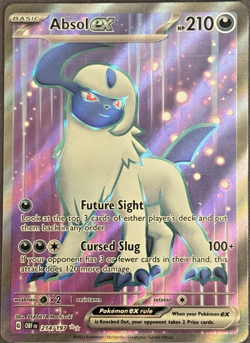Absol ex SV Obsidian Flames 214/197 Full Art 2023 Pokemon TCG Near Mint - Image 1