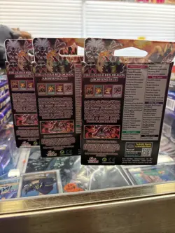 Yu-Gi-Oh! Crimson King Structure Deck - Triple Pack NEW TCG - Image 2