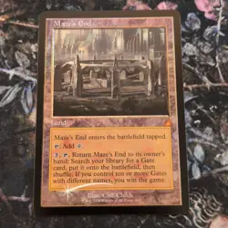 Mtg End Of The Maze Old Frame Foil English - Image 1