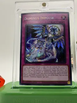 Yugioh Dominus Impulse MP25-EN116 Prismatic Secret Rare 1st Edition NM - Image 1