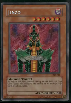 Jinzo BPT-011 Secret Rare 2003 Collectors Tin Yu-Gi-Oh Lightly Played - Image 1