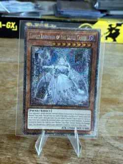 Yugioh Lovely Labrynth of the Silver Castle RA04-EN295 1st Platinum Secret (NM) - Image 1