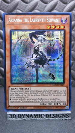 | Yugioh Arianna the Labrynth Servant MP23-EN229 1st Secret 25Th NM/M 🔥 | - Image 1