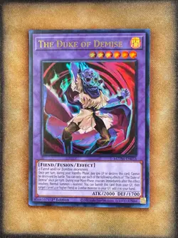 Yugioh The Duke of Demise MZTM-EN033 Ultra Rare 1st Ed NM - Image 1