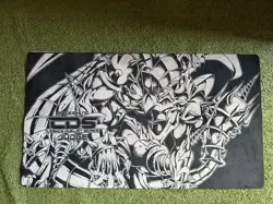 Yggdrasil Materias LDS Raleigh Dark Armed Dragon Judge Black Playmat Mat Yugioh - Image 1