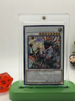 Ecclesia and The Dark Dragon BPRO-EN041 Secret Rare Yugioh 1st Edition Mint - Image 1