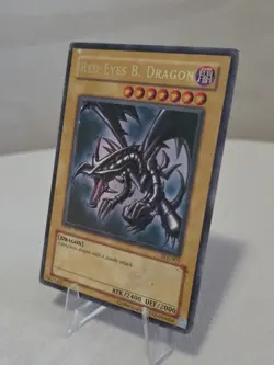 Yugioh Red-Eyes Black Dragon SDJ-001 Unlimited Ultra Rare - Image 3