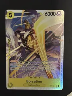 Bandai One Piece EB04-058 SR Borsalino OP 15 NM - Image 1