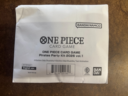 One Piece Card Game Pirates Party Kit 2026 Vol 1 SEALED ENGLISH NEW/SEALED - Image 1