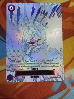 One Piece | Lightning Dragon | OP15-077 | Alt Art Event (R) | NM - Image 5