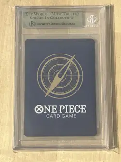 2022 Japanese One Piece Championship Promo Trafalgar Law ST03-008 Alt Art BGS 10 - Image 2