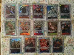 One Piece TCG Japanese Lot ×14 SR Super Rares Only (No Duplicates) - Image 1