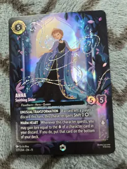 Disney Lorcana Winterspell Anna - Soothing Sister Enchanted 227/204 NM - Image 3