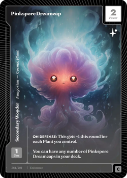 3X - Wonders Of The First - Pinkspore Dreamcap 361/401 Secondary Wonder - Image 1