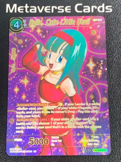 Dragon Ball Super Card Game #BT29-130 SPR Bulla,Cute Little Devil English #2 - Image 1