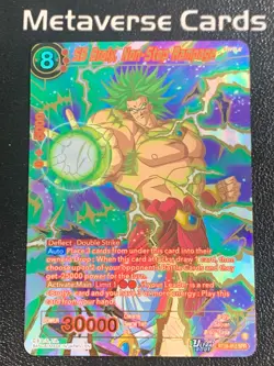 Dragon Ball Super Card Game #BT29-012 SPR SS Broly,Non-Stop Rampage English #1 - Image 1