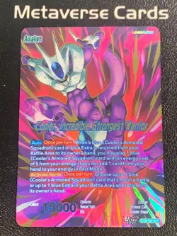 Dragon Ball Super Card Game #BT29-029 SLR Cooler,Incredible Strongest Warrior EN - Image 1