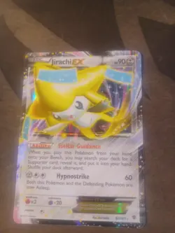 Jirachi EX 60/101 World Championship 2015 Pokemon Card Plasma Blast hp - Image 1