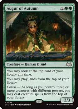 Augur of Autumn [Duskmourn: House of Horror Commander] Near Mint - Image 1