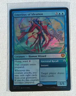 Emeritus of Ideation (Foil) Secrets of Strixhaven Magic The Gathering NM - Image 1