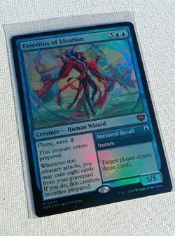 Emeritus of Ideation (Foil) Secrets of Strixhaven Magic The Gathering NM - Image 3