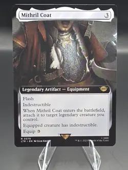 Mithril Coat Extended Art - The Lord of the Rings (LTR) #379 MTG NM/UNPLAYED - Image 1