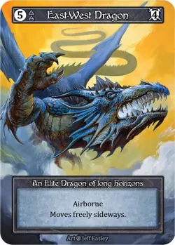 FOIL Sorcery Contested Realm - East-West Dragon (Foil) - Beta (B) - Image 1