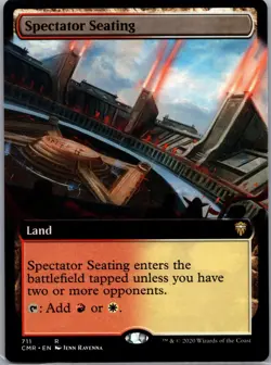 MTG Commander Legends Spectator Seating 711 Extended Art CMR NM - Image 1