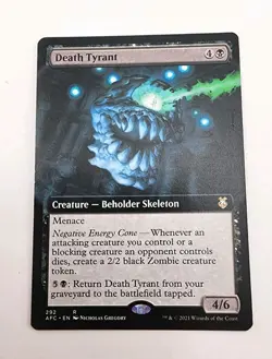 Death Tyrant (Extended Art) Commander: Forgotten Realms • Regular MTG - Image 1