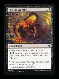 * * 1x Nest of Scarabs x1 * * Amonkhet MTG NM Near Mint - Image 1