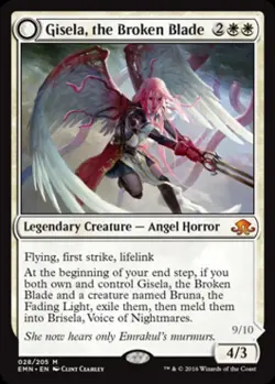 MTG English Gisela, the Broken Blade NM Foil Eldritch Moon - Image 1