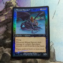 Mtg Dead Of The Abyss Old Frame Foil English - Image 1