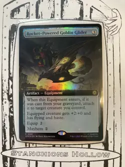 MTG Rocket-Powered Goblin Glider (Extended Art,Foil) - Marvel's Spider-Man (SPM) - Image 1