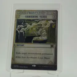 Vanishing Verse [New, Near Mint] *Foil* MTG R {Thunder Junction: Breaking News} - Image 1