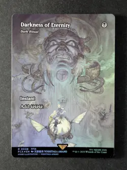 2025 MTG DARKNESS OF ETERNITY #0008 Final Fantasy Rare Showcase Foil - Image 1