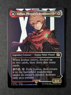 2025 MTG JOSHUA PHOENIX'S DOMINANT/PHOENIX, WARDEN OF FIRE BL #0397 Rare Foil - Image 1