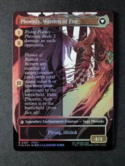 2025 MTG JOSHUA PHOENIX'S DOMINANT/PHOENIX, WARDEN OF FIRE BL #0397 Rare Foil - Image 2