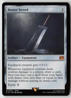 Buster Sword FINAL FANTASY (255) Normal - MTG - Image 1