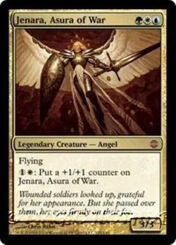 JENARA, ASURA OF WAR Alara Reborn MTG Gold Creature  Angel MYTHIC RARE - Image 1